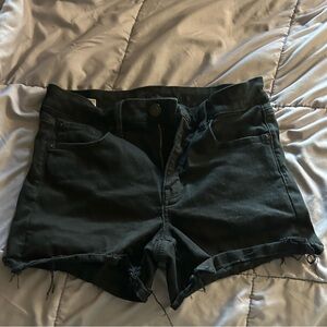 American Eagle Outfitters Black Jean Shorts